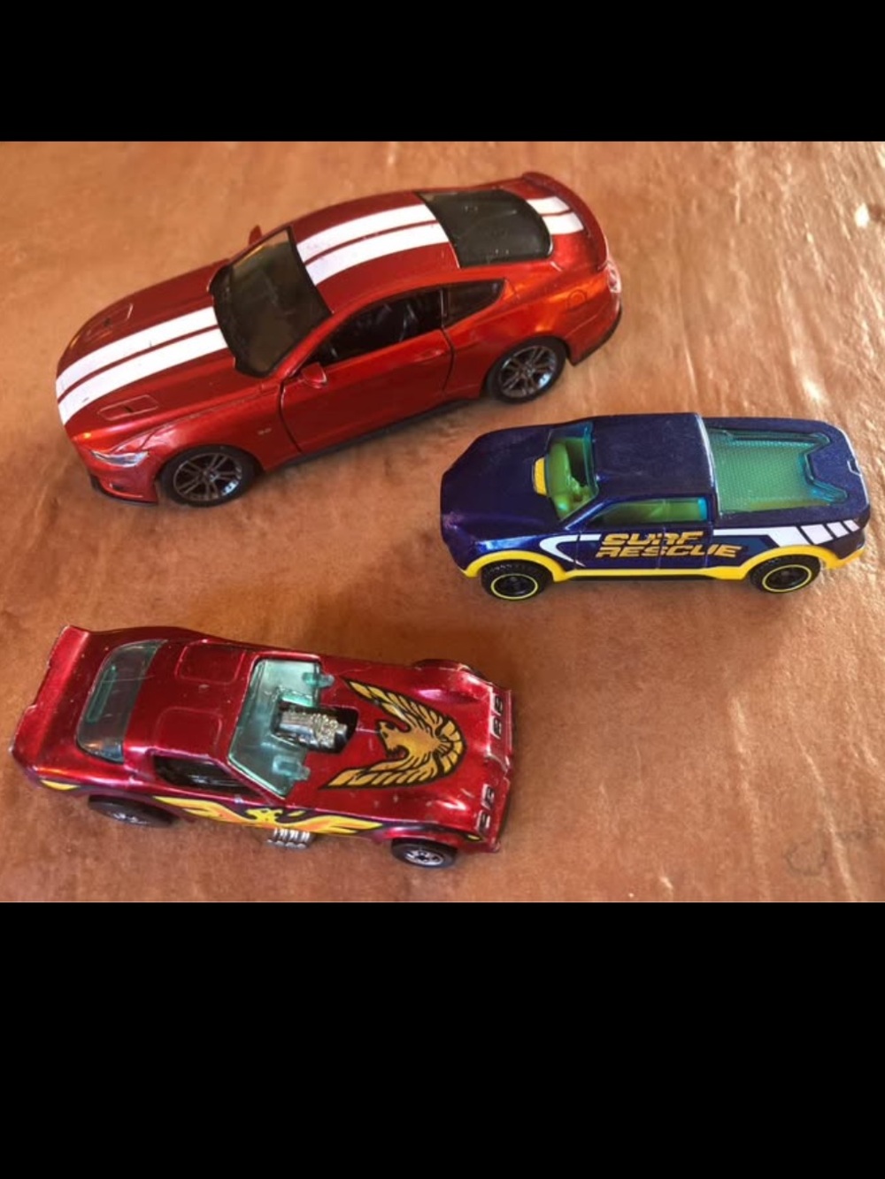 Mattel Hot Wheels vintage metal 
Toy Car Set of 3